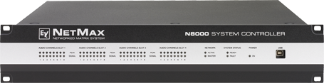 N8000 Netmax 300 Mips Digital Matrix Controller By Electro Voice