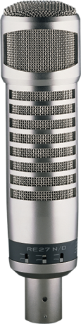 RE27N/D Broadcast announcer's microphone