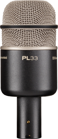 PL-33 Dynamic kick drum & instrument microphone by Electro-Voice