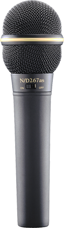 N/D267a Versatile dynamic vocal microphone by Electro-Voice