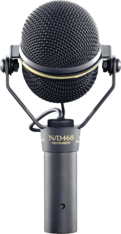 N/D468 Dynamic supercardioid instrument microphone by Electro-Voice