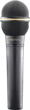 N D767a Premium dynamic vocal microphone by Electro Voice