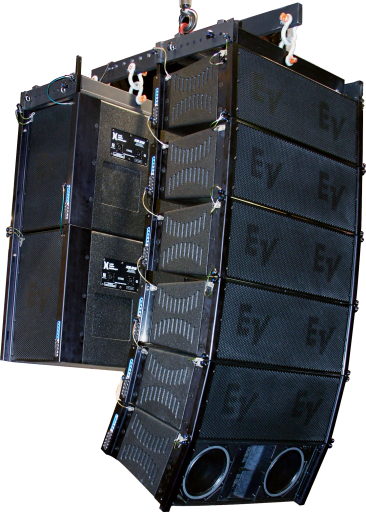 XLD281 120° horizontal, 3‑way compact line array element by 