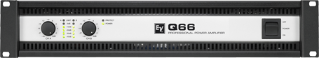 Q66 900 W/CH power amplifier by Electro-Voice